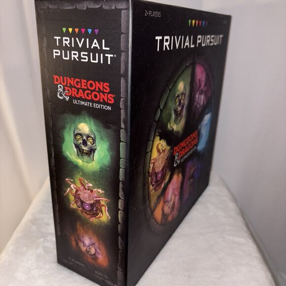 Trivial Pursuit Dungeons & Dragons D&D Ultimate Edition Board Game Complete - Picture 2 of 11